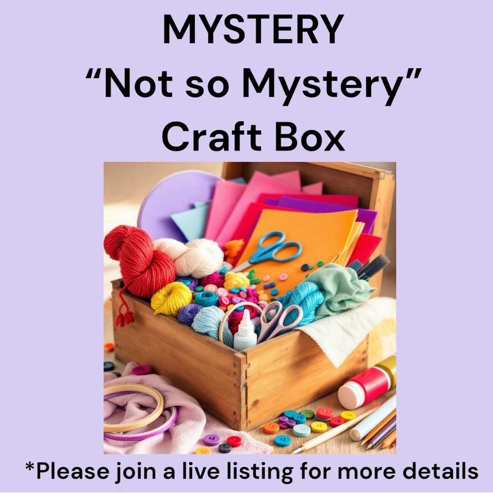 Mystery “Not So Mystery” Craft Box
